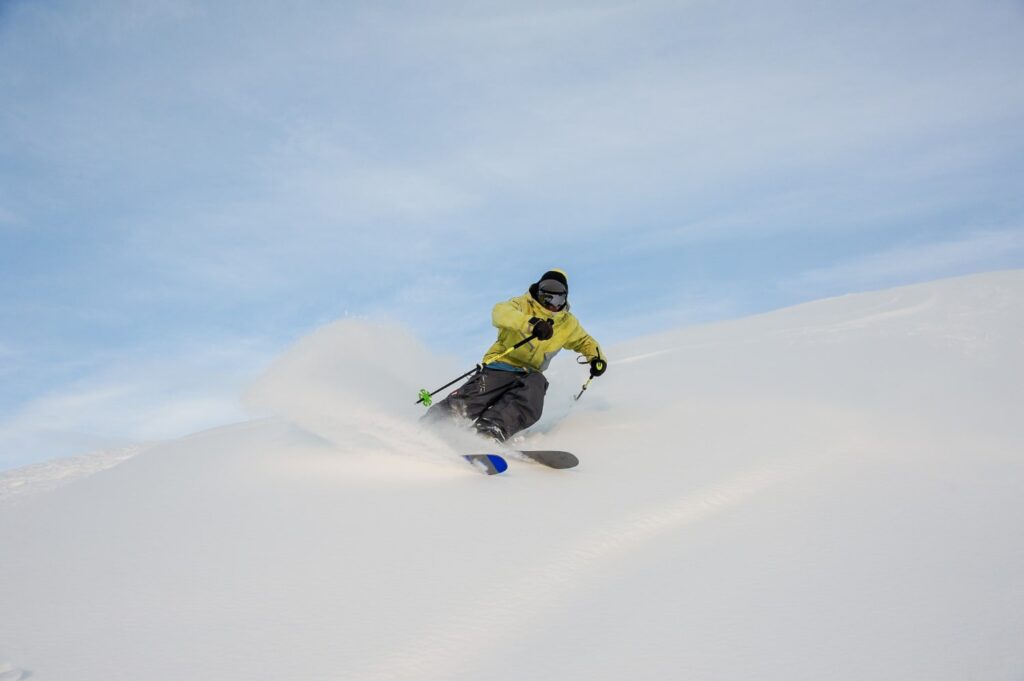 freeride lyžovanie